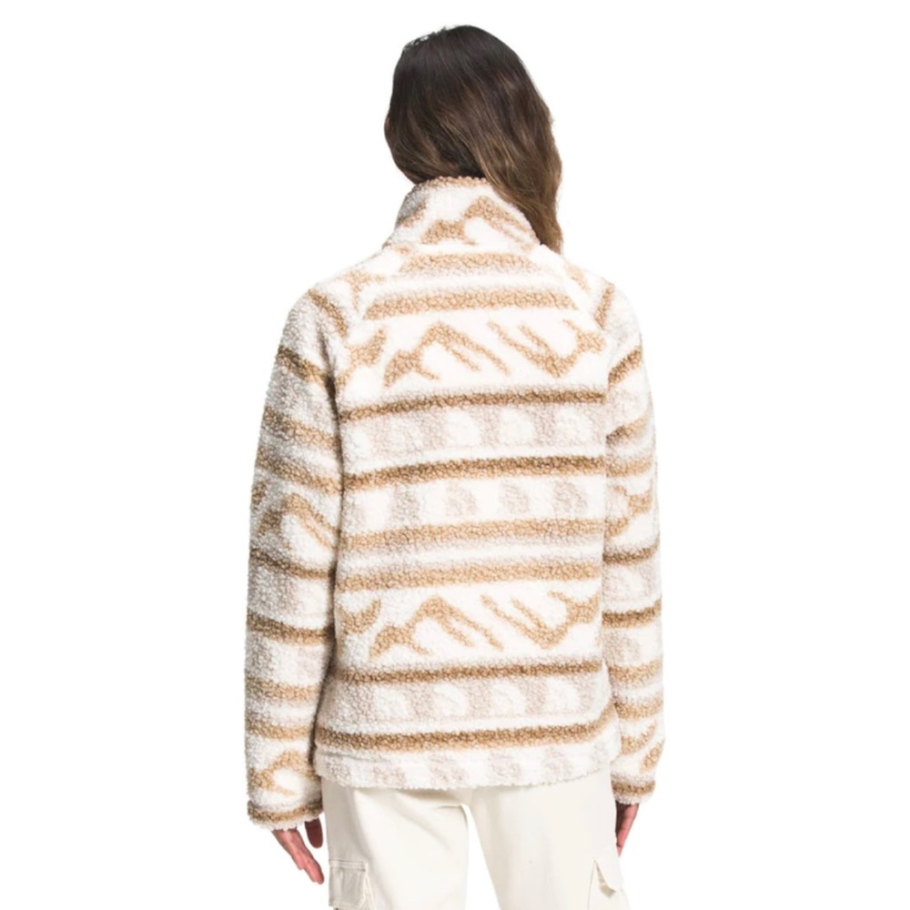 The North Face Women's Printed Ridge Fleece Full-Zip Jacket GDWTNFMTFRLLPRT - Picture 4 of 13